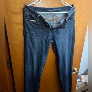 article of society jeans. Briefly worn